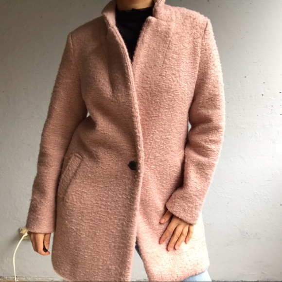 pink midi coat - Picture 4 of 10